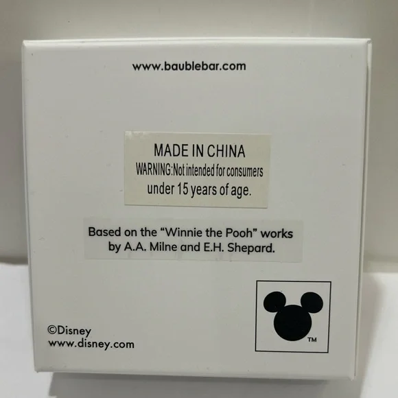 BaubleBar Gold and Red Earrings with Winnie the Pooh Charm - Picture 5 of 5